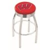 Holland Bar Stool Co. 25" Chrome Wisconsin "W" Swivel Bar Stool, Accent Ring -Kitchen & Dining Furniture Sales Store Holland20Bar20Stool20Co L8C3CWisc W