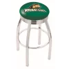 Holland Bar Stool Co. 25" Chrome Wright State Swivel Bar Stool, Accent Ring -Kitchen & Dining Furniture Sales Store Holland20Bar20Stool20Co L8C3CWrtStU 1
