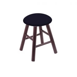 Holland Bar Stool Co. Maple Vanity Stool, Dark Cherry Finish, Canter Pine Seat
