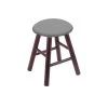 Holland Bar Stool Co. Maple Vanity Stool, Dark Cherry Finish, Graph Parrot Seat -Kitchen & Dining Furniture Sales Store Holland20Bar20Stool20Co RC18MSDC007