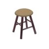 Holland Bar Stool Co. Maple Vanity Stool, Dark Cherry Finish, Graph Poppy Seat -Kitchen & Dining Furniture Sales Store Holland20Bar20Stool20Co RC18MSDC013