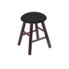 Holland Bar Stool Co. Maple Vanity Stool, Medium Finish, Canter Iron Seat -Kitchen & Dining Furniture Sales Store Holland20Bar20Stool20Co RC18MSDCBlkVinyl