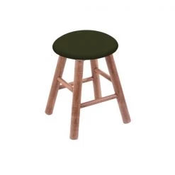 Holland Bar Stool Co. Maple Vanity Stool, Medium Finish, Graph Coal Seat