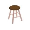 Holland Bar Stool Co. Maple Vanity Stool, Natural Finish, Canter Kiwi Green Seat -Kitchen & Dining Furniture Sales Store Holland20Bar20Stool20Co RC18MSNat001