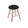 Holland Bar Stool Co. Maple Vanity Stool, Natural Finish, Canter Red Seat -Kitchen & Dining Furniture Sales Store Holland20Bar20Stool20Co RC18MSNat003