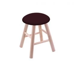 Holland Bar Stool Co. Maple Vanity Stool, Natural Finish, Canter Sand Seat