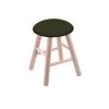 Holland Bar Stool Co. Maple Vanity Stool, Natural Finish, Graph Coal Seat