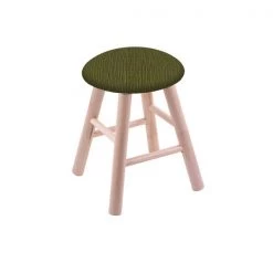 Holland Bar Stool Co. Maple Vanity Stool, Natural Finish, Rein Adobe Seat