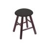 Holland Bar Stool Co. Oak Vanity Stool, Dark Cherry Finish, Graph Ruby Seat -Kitchen & Dining Furniture Sales Store Holland20Bar20Stool20Co RC18OSDC008