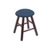 Holland Bar Stool Co. Oak Vanity Stool, Medium Finish, Canter Bordeaux Seat -Kitchen & Dining Furniture Sales Store Holland20Bar20Stool20Co RC18OSDC024