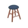 Holland Bar Stool Co. Oak Vanity Stool, Natural Finish, Canter Bordeaux Seat -Kitchen & Dining Furniture Sales Store Holland20Bar20Stool20Co RC18OSMed024