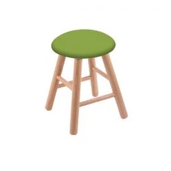 Holland Bar Stool Co. Oak Vanity Stool, Natural Finish, Graph Cork Seat