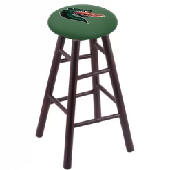 Holland Bar Stool Co. Maple Counter Stool, Dark Cherry Finish, UAB Seat