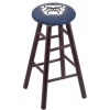 Holland Bar Stool Co. Maple Bar Stool, Dark Cherry Finish, Butler University Seat