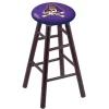 Holland Bar Stool Co. Maple Counter Stool, Dark Cherry Finish, East Carolina Seat