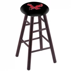 Holland Bar Stool Co. Maple Bar Stool, Dark Cherry Finish, Eastern Washington Seat