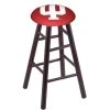 Holland Bar Stool Co. Maple Counter Stool, Dark Cherry Finish, Indiana Seat -Kitchen & Dining Furniture Sales Store Holland20Bar20Stool20Co RCMSDCIndnaUxx305924