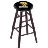 Holland Bar Stool Co. Maple Counter Stool, Dark Cherry Finish, Missouri Western State Seat