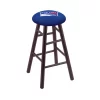 Holland Bar Stool Co. Maple Counter Stool, Dark Cherry Finish, New York Rangers Seat -Kitchen & Dining Furniture Sales Store Holland20Bar20Stool20Co RCMSDCNYRang