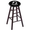 Holland Bar Stool Co. Maple Bar Stool, Dark Cherry Finish, POW/MIA Seat