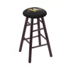 Holland Bar Stool Co. Maple Bar Stool, Dark Cherry Finish, Pittsburgh Penguins Seat -Kitchen & Dining Furniture Sales Store Holland20Bar20Stool20Co RCMSDCPitPen