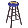 Holland Bar Stool Co. Maple Counter Stool, Dark Cherry Finish, Pitt Seat