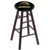 Holland Bar Stool Co. Maple Counter Stool, Dark Cherry Finish, Southern Miss Seat