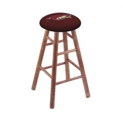 Holland Bar Stool Co. Maple Bar Stool, Medium Finish, Arizona Coyotes Seat