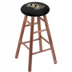 Holland Bar Stool Co. Maple Bar Stool, Medium Finish, Central Florida Seat