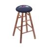 Holland Bar Stool Co. Maple Counter Stool, Medium Finish, Colorado Avalanche Seat