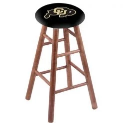 Holland Bar Stool Co. Maple Bar Stool, Medium Finish, Colorado Seat