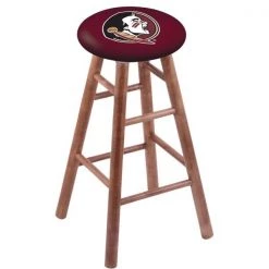 Holland Bar Stool Co. Maple Bar Stool, Medium Finish, Florida State (Head) Seat
