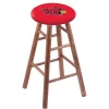 Holland Bar Stool Co. Maple Counter Stool, Medium Finish, Illinois State Seat