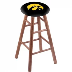 Holland Bar Stool Co. Maple Counter Stool, Medium Finish, Iowa Seat
