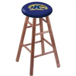 Holland Bar Stool Co. Maple Counter Stool, Medium Finish, Kent State Seat