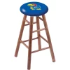 Holland Bar Stool Co. Maple Bar Stool, Medium Finish, Kansas Seat