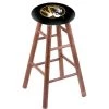 Holland Bar Stool Co. Maple Bar Stool, Medium Finish, Missouri Seat