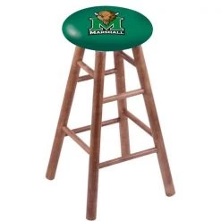 Holland Bar Stool Co. Maple Counter Stool, Medium Finish, Marshall Seat