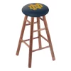 Holland Bar Stool Co. Maple Counter Stool, Medium Finish, Notre Dame (ND) Seat