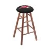 Holland Bar Stool Co. Maple Counter Stool, Medium Finish, New Jersey Devils Seat