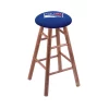 Holland Bar Stool Co. Maple Bar Stool, Medium Finish, New York Rangers Seat