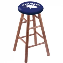 Holland Bar Stool Co. Maple Bar Stool, Medium Finish, Nevada Seat