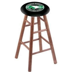 Holland Bar Stool Co. Maple Bar Stool, Medium Finish, North Dakota Seat