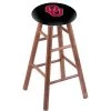 Holland Bar Stool Co. Maple Bar Stool, Medium Finish, Oklahoma Seat