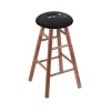 Holland Bar Stool Co. Maple Counter Stool, Medium Finish, San Jose Sharks Seat