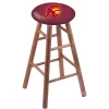 Holland Bar Stool Co. Maple Counter Stool, Medium Finish, USC Trojans Seat