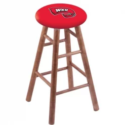 Holland Bar Stool Co. Maple Bar Stool, Medium Finish, Western Kentucky Seat