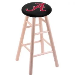 Holland Bar Stool Co. Maple Bar Stool, Natural Finish, Alabama Seat