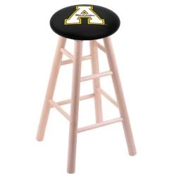 Holland Bar Stool Co. Maple Counter Stool, Natural Finish, Appalachian State Seat