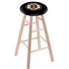 Holland Bar Stool Co. Maple Counter Stool, Natural Finish, Boston Bruins Seat -Kitchen & Dining Furniture Sales Store Holland20Bar20Stool20Co RCMSNatBosBru